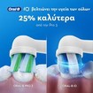 Oral-B iO 2 Clean & Gentle Electric Toothbrush Calm Pink 1 Τεμάχιο