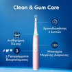 Oral-B iO 3 Clean & Gum Care Electric Toothbrush Blush Pink 1 Τεμάχιο