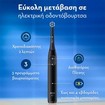 Oral-B Promo iO Series 2 Clean & Gentle Electric Toothbrush Night Black & Forest Green 2 Τεμάχια & 1 Θήκη Ταξιδιού