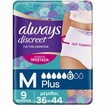 Always Discreet Pants Plus 9 Τεμάχια - Medium (36-44) Always Discreet Pants Plus 9 Τεμάχια - Medium (36-44)