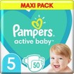 Pampers Active Baby Maxi Pack Νο5 (11-16kg) 50 πάνες