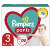 Pampers Pants No3 (6-11kg) Πάνες Βρακάκι 128 πάνες
