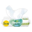 Pampers Harmonie Aqua Baby Wipes 3x48 Τεμάχια Pampers Harmonie Aqua Baby Wipes 3x48 Τεμάχια