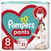 Pampers Pants Jumbo Pack No8 (19+kg) 32 πάνες