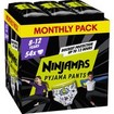 Pampers Ninjamas Pyjama Pants Boy 8-12 Years (27-43kg) Monthly Pack 54 Τεμάχια