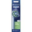 Oral-B Pro Cross Action Medium Electric Toothbrush Head Replacement White 4 Τεμάχια