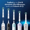 Oral-B Pro Cross Action Medium Electric Toothbrush Head Replacement White 4 Τεμάχια