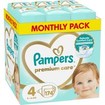 Pampers Premium Care Monthly Pack No4 (9-14kg) 174 Τεμάχια