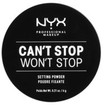 NYX Professional Makeup Can\'t Stop Won\'t Stop Setting Powder 6gr - Medium