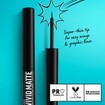 NYX Professional Makeup Vivid Matte Liquid Eyeliner 2ml - Black