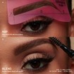 NYX Professional Makeup Brow Stencil Book for Skinny Brows 4 Τεμάχια (1 Σετ)