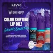 Nyx Professional Makeup Wednesday Color Adjusting Lip Oil 4.8ml - Moon Shifted
