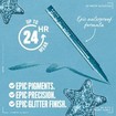 Nyx Professional Makeup Epic Ink Liner 1ml - Tapered Twinkle