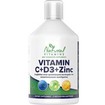Natural Vitamins Adults C, D3 & Zinc 500ml