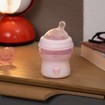 Chicco Natural Feeling Plastic Bottle 0m+ 150ml, 1 Τεμάχιο - Ροζ