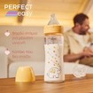 Chicco Perfect Easy Anti-Colic Baby Glass Bottle 0m+, 240ml
