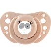 Chicco Silicone Soother Physio Forma Air 0-6m 2 Τεμάχια - Σάπιο Μήλο / Μπεζ