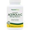 Natures Plus Acerola-C Complex Vitamin C 500mg, 90 Chew.tabs