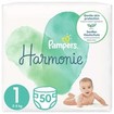 Pampers Harmonie No1 (2-5kg) 50 πάνες Pampers Harmonie No1 (2-5kg) 50 πάνες