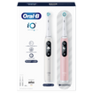 Oral-B iO Series 6 Duo Magnetic White & Pink 2 Τεμάχια