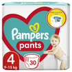 Pampers Pants Νο4 (9-15kg) 30 πάνες Βρακάκι