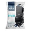 Musk Meltblown Protective Mask FFP2 NR Black 1 Τεμάχιο Musk Meltblown Protective Mask FFP2 NR Black 1 Τεμάχιο