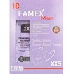 Famex Kids Mask FFP2 NR XXS 10 Τεμάχια - Λιλά