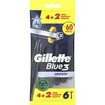 Gilette Promo Blue3 Smooth Disposable Razors 6 Τεμάχια