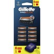 Gillette Promo Pro Glide Replacement Razors 8 Τεμάχια & Θήκη Μεταφοράς 1 Τεμάχιο