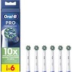 Oral-B Pro Cross Action Medium Electric Toothbrush Head White 6 Τεμάχια Oral-B Pro Cross Action Medium Electric Toothbrush Head White 6 Τεμάχια