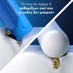 Oral-B Pro Cross Action Medium Electric Toothbrush Replacement Head White 8 Τεμάχια
