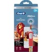 Oral-B Promo The Lion King Vitality Pro Kids Electric Toothbrush 3+ Years Άσπρο - Κόκκινο 1 Τεμάχιο & Θήκη Μεταφοράς 1 Τεμάχιο