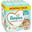 Pampers Premium Care Monthly Pack Νο6 (13-18kg) 128 Τεμάχια (4x32 Τεμάχια)