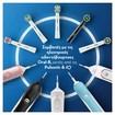 Oral-B Pro Cross Action Medium Electric Toothbrush Replacement Head Mega Pack White 6 Τεμάχια