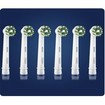 Oral-B Pro Cross Action Medium Electric Toothbrush Replacement Head Mega Pack White 6 Τεμάχια