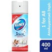 Klinex 1 For All Cotton Freshness Απολυμαντικό Σπρέι Χωρίς Χλώριο για Όλες τις Επιφάνειες με Άρωμα Φρεσκάδας 400ml