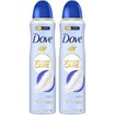 Dove Πακέτο Προσφοράς Advance Care Talco 72h Anti-Perspirant Spray 2x150ml (1+1 Δώρο)