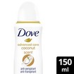 Dove Πακέτο Προσφοράς Advance Coconut & Jasmine Flower Scent 72h Anti-Perspirant Spray 2x150ml (1+1 Δώρο)