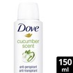 Dove Πακέτο Προσφοράς Go Fresh 48h Anti-Perspirant Spray Cucumber & Green Tea 2x150ml (1+1 Δώρο)