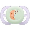 Philips Avent Ultra Start Nighttime Silicone Orthodontic Soother 0-2m, 2 Τεμάχια - Μωβ / Κίτρινο