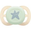 Philips Avent Ultra Start Nighttime Silicone Orthodontic Soother 0-2m, 2 Τεμάχια - Μωβ / Κίτρινο