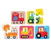 Banana Panda On The Go Puzzles 2 Years+, 5 Τεμάχια - Vehicles