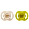 Tommee Tippee Ultrta Light Stay Put Orthodontic Silicone Soother 6-18m, 2 Τεμάχια - Λαχανί / Εκρού
