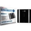 Powerpharm Electronic Fat Measuring Scale Black 1 Τεμάχιο