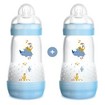 Mam Promo Pack Easy Start™ Anti-Colic Nature Safari 2+ Μηνών Κωδ 355S Μπιμπερό Πολυπροπυλενίου με Θηλή Σιλικόνης 2x260ml Mam Promo Pack Easy Start™ Anti-Colic Nature Safari 2+ Μηνών Κωδ 355S Μπιμπερό Πολυπροπυλενίου με Θηλή Σιλικόνης 2x260ml