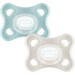 Mam Comfort Silicone Soother 3-12m 2 Τεμάχια, Κωδ 127SU - Μέντα / Κρεμ