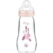 Mam Feel Good Premium Glass Bottle 2m+, 260ml, Κωδ 375SG - Ροζ 2