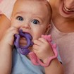b.box Wrist Teether 3m+, 1 Τεμάχιο - Peony b.box Wrist Teether 3m+, 1 Τεμάχιο - Peony