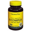 Natures Plus Vitamin B-Complex with Rice Bran Συμπλήρωμα Διατροφής Βιταμινών B Ανακουφίζει Από το Αίσθημα Κόπωσης 90tabs Natures Plus Vitamin B-Complex with Rice Bran Συμπλήρωμα Διατροφής Βιταμινών B Ανακουφίζει Από το Αίσθημα Κόπωσης 90tabs