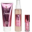 Aloe Colors X Emmanouela Cosmetics Promo Body Bronzer Cream 100ml & Glow - Glitter Spray 100ml & Lip Oil 30ml